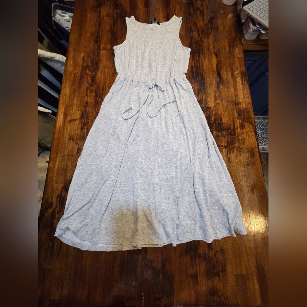 The Limited Light Gray Womens Casual Dress